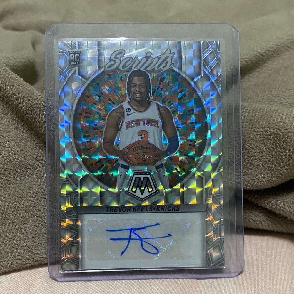 2022 Panini Mosaic Basketball Trevor Keels Scripts Rookie Auto!!